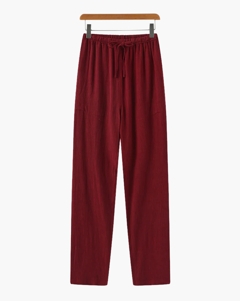 Marrakech Linen Trousers (Slim Fit)