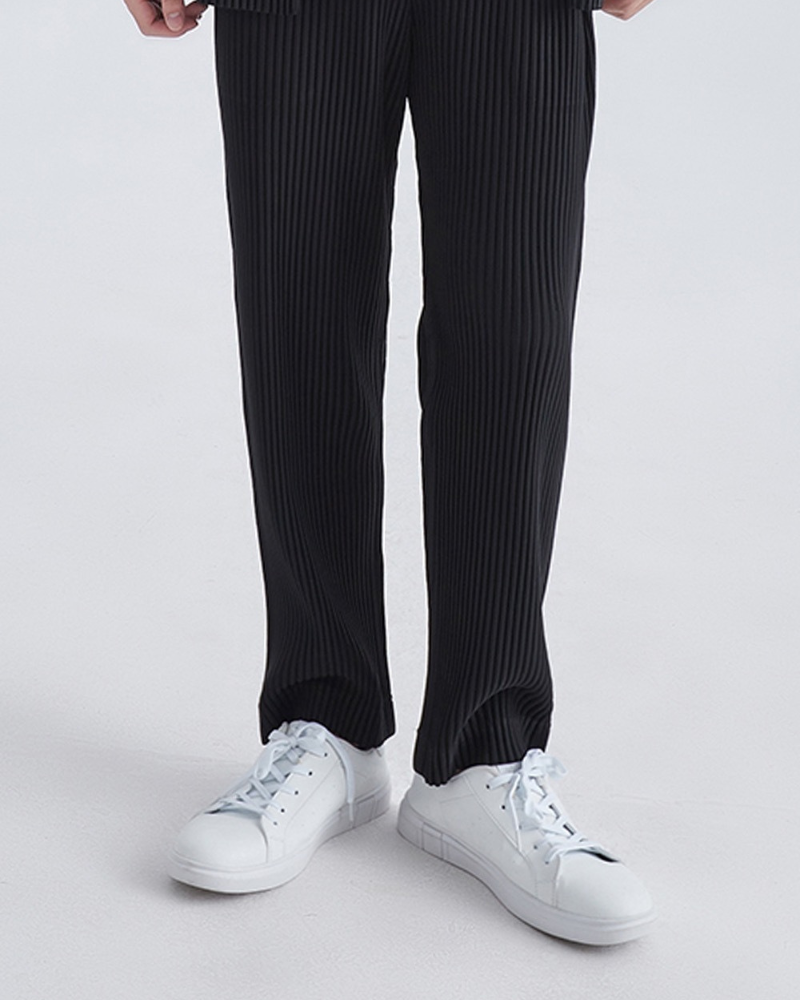 Ribbed Cotton Trousers