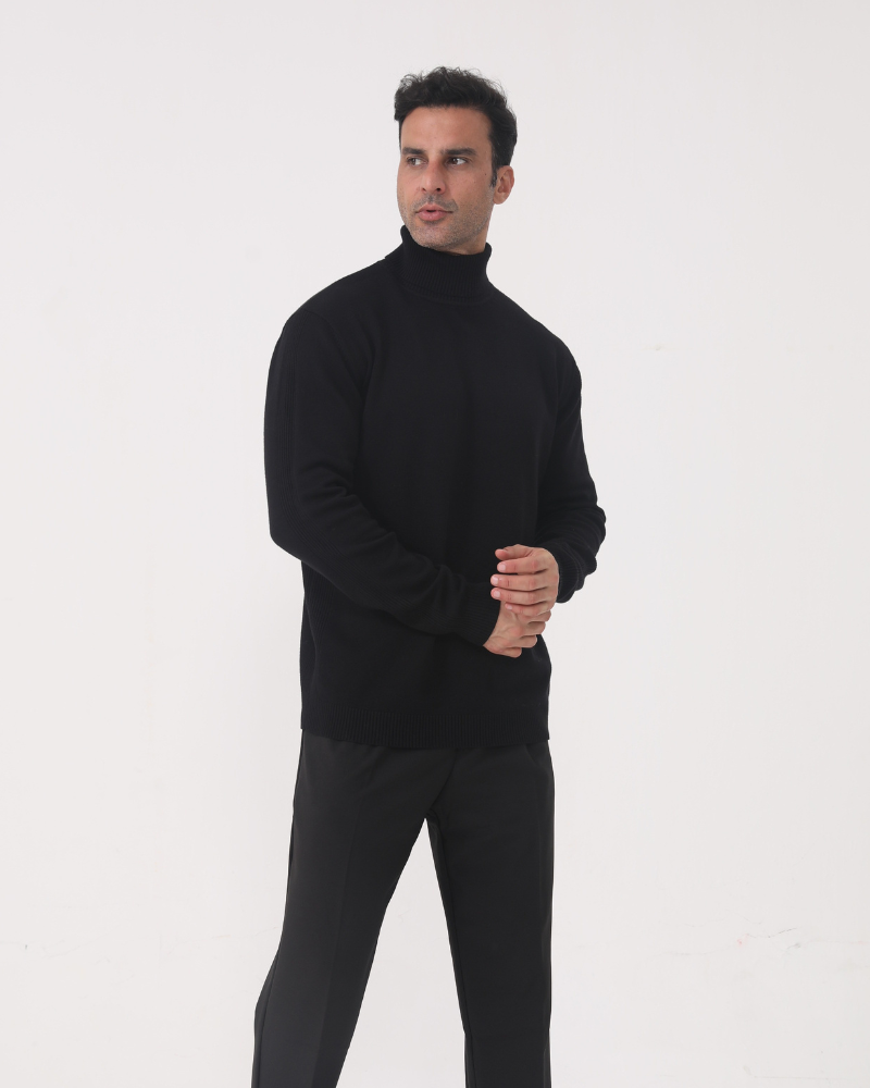 Gstaad Merino Turtleneck Wool Sweater