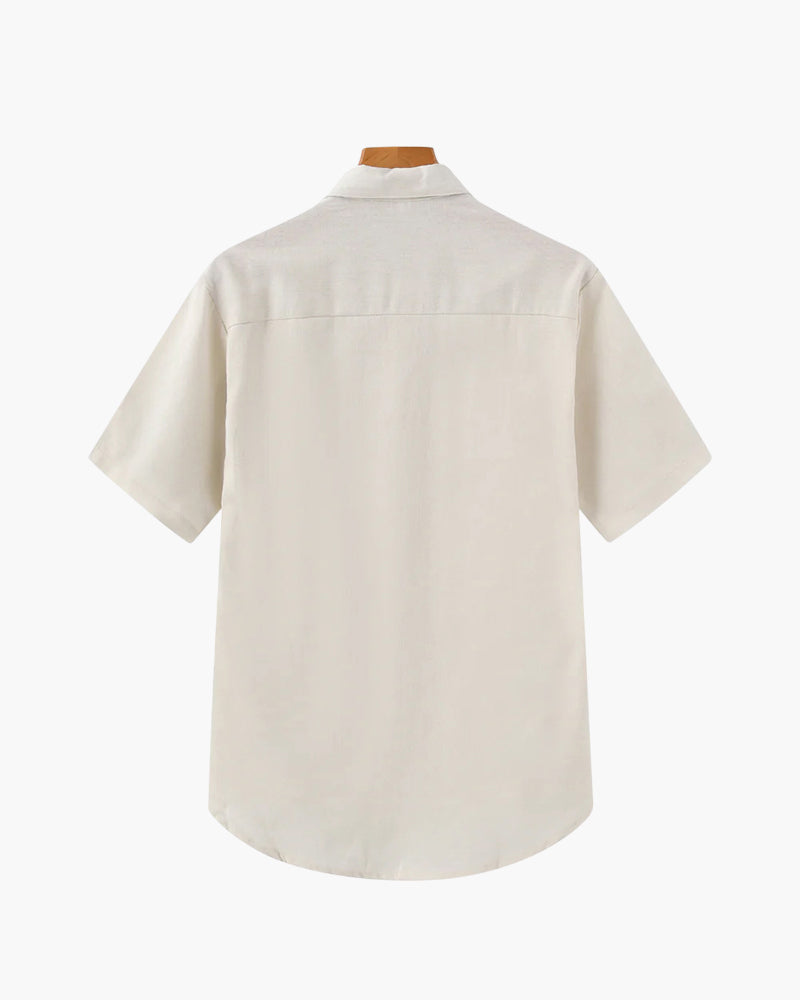 Casablanca Leinen-Poloshirt