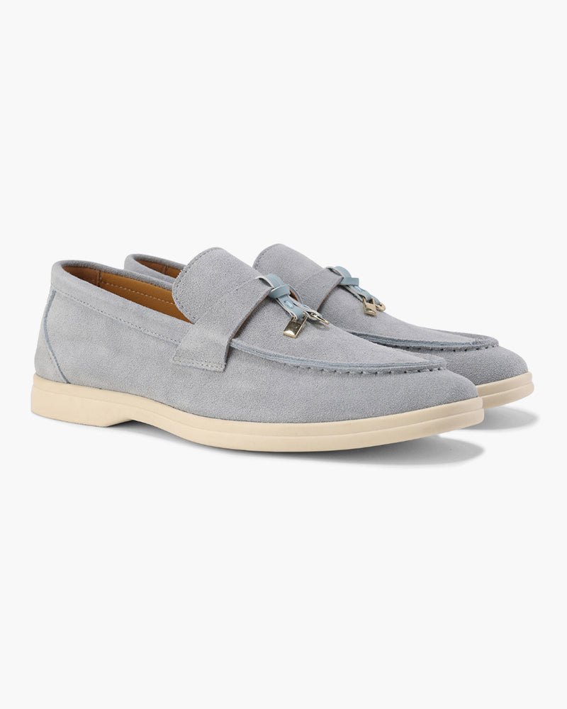 Uranos Women's Suede Loafers