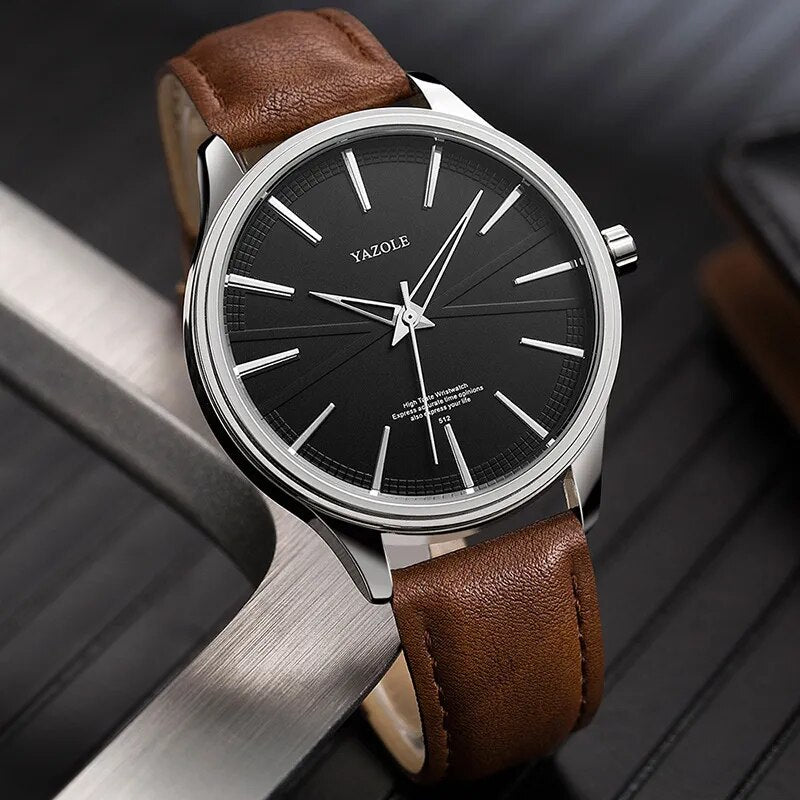 Relógio Uranos Executivo Black Brown 42mm - Uranos 