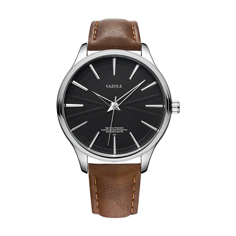 Clock Uranos Executivo Black brown 42mm - Uranos 